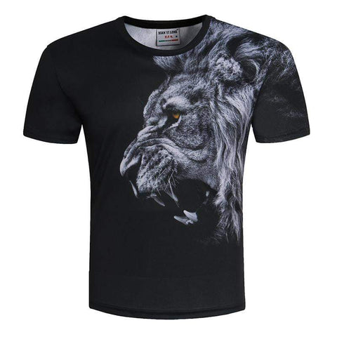T-Shirt Lion Design 