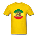T-shirt Lion Drapeau Ethiopien