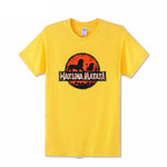 T-shirt lion hakuna matata jaune