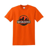 T-shirt lion hakuna matata orange