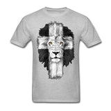 T-shirt Lion Homme Triomphe gris