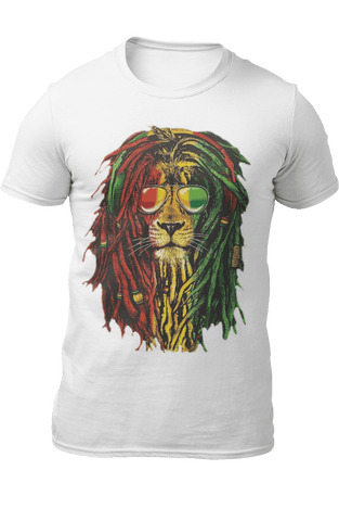 T-Shirt Lion Rasta Lunette