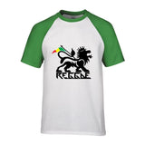 T-shirt Lion Reggae Bicolore