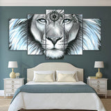 tableau lion design