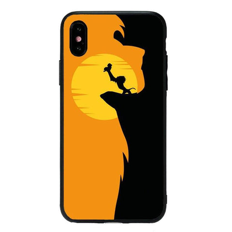 Coque iPhone Roi Lion Célébration de Simba