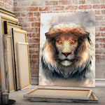 Toile Murale Lion Dessin