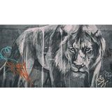 Toile Lion Graffiti