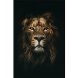 Toile Lion Portrait Charismatique